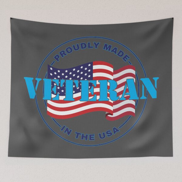 Item preview, Veteran Proudly Made in the USA designed and sold by Warrior Veteran Clothing.