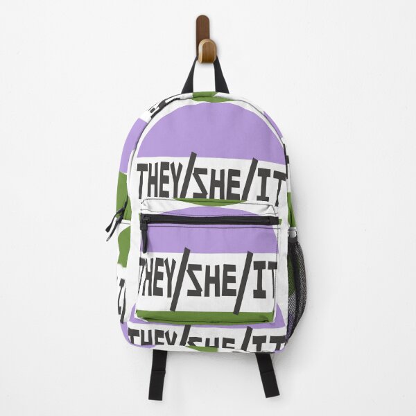 Item preview, Pronouns They/She/It Genderqueer designed and sold by  NamelessMeowMeow.