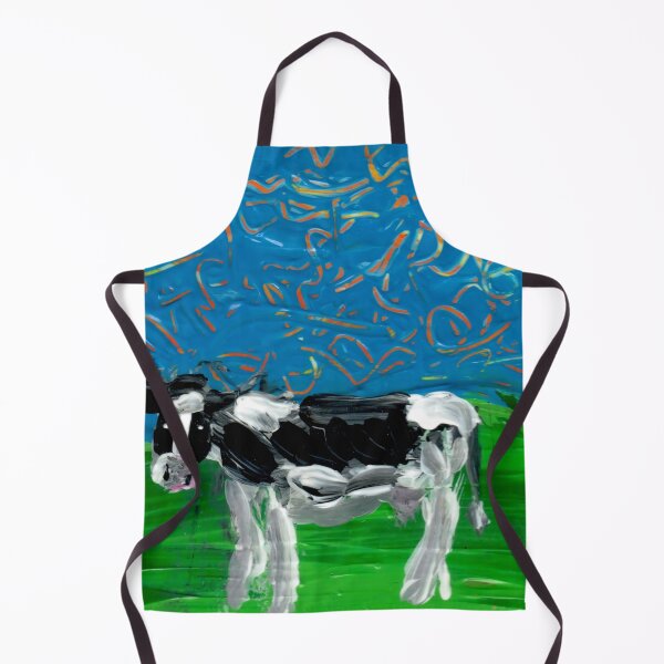 Item preview, "The Moon Was Beyond Her Reach" Cow designed and sold by Gelarie Johnson.