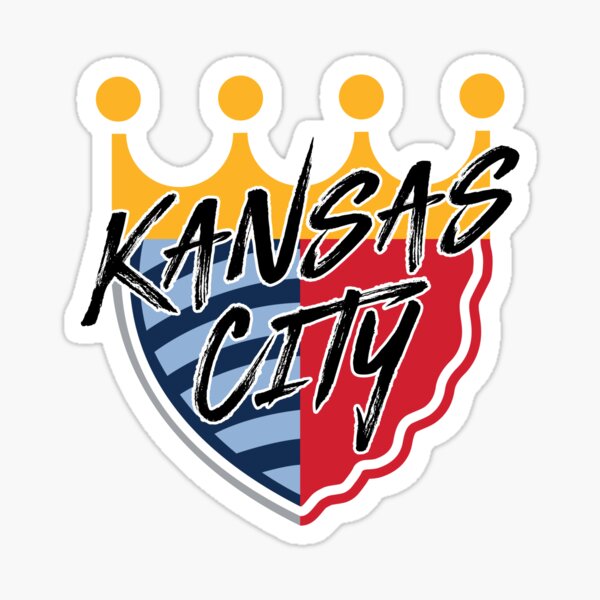 Kansas City Sports Hybrid Fan Gift design Sticker for Sale by JG0024