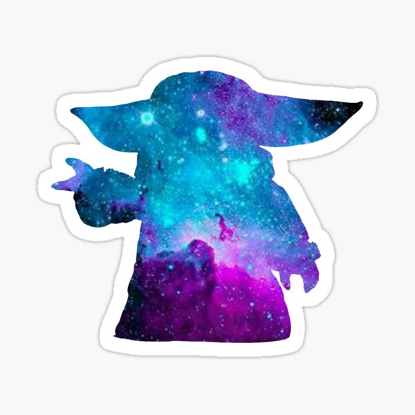 Galaxy CutOut Sticker