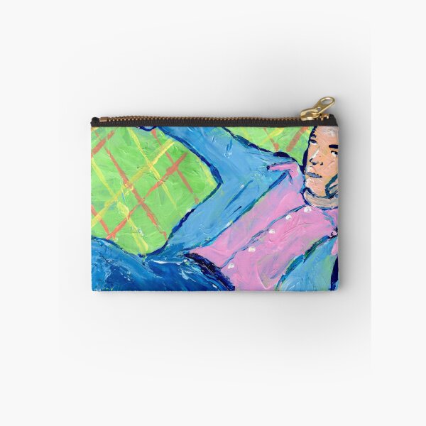 Item preview, "He Tried To Look Casual" Reclining Man designed and sold by Gelarie Johnson.