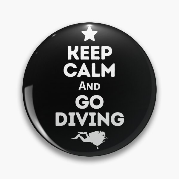 Item preview, Keep Calm And Go Diving designed and sold by StudioAquaLumos.