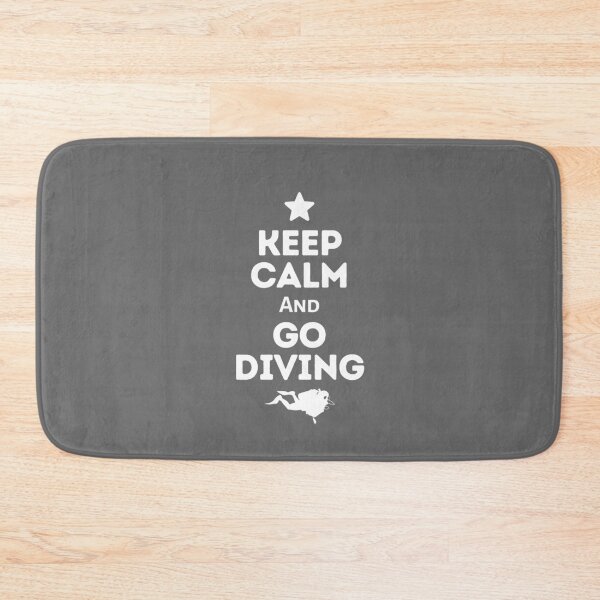 Item preview, Keep Calm And Go Diving designed and sold by StudioAquaLumos.