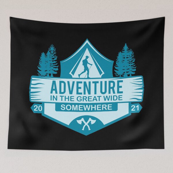 Item preview, Adventure In The Great Wide Somewhere designed and sold by Forever-Design.