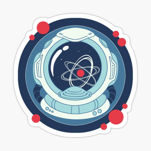 "QUANTUM" Sticker by rabbitflesh Redbubble