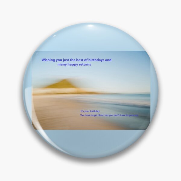 Item preview, Birthday wishes card, coastal abstract image in soft environmental tones. designed and sold by Brian Scantlebury.