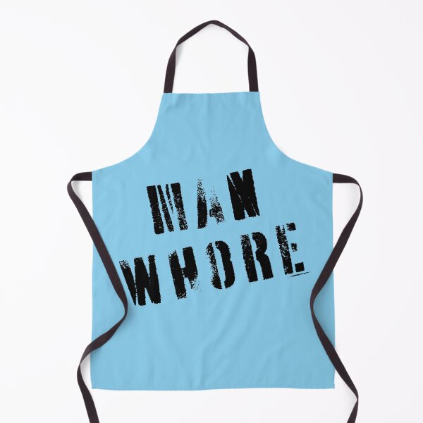 Item preview, Man Whore - Black Distressed Text designed and sold by IntersectPhoto.