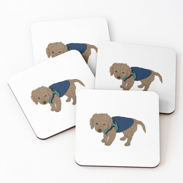 Item preview, Dog in jacket  designed and sold by Amylmcneel.