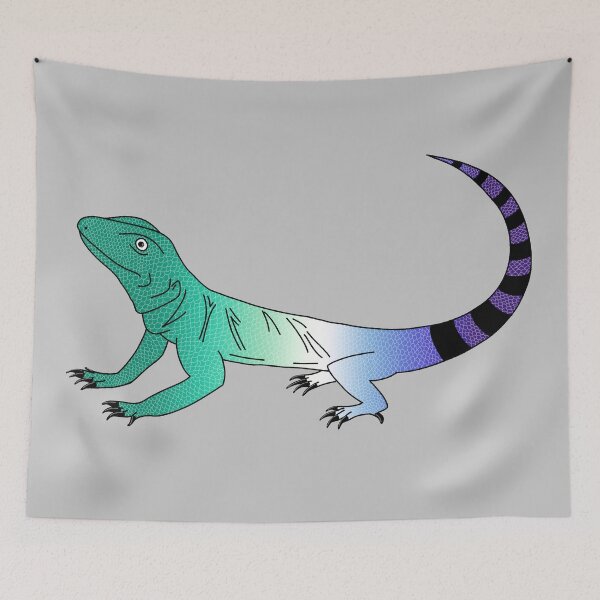 Item preview, MLM Flag Lizard designed and sold by red1215.