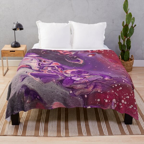 Item preview, Red purple pink dirty pour 2. designed and sold by Kim-Pratt.