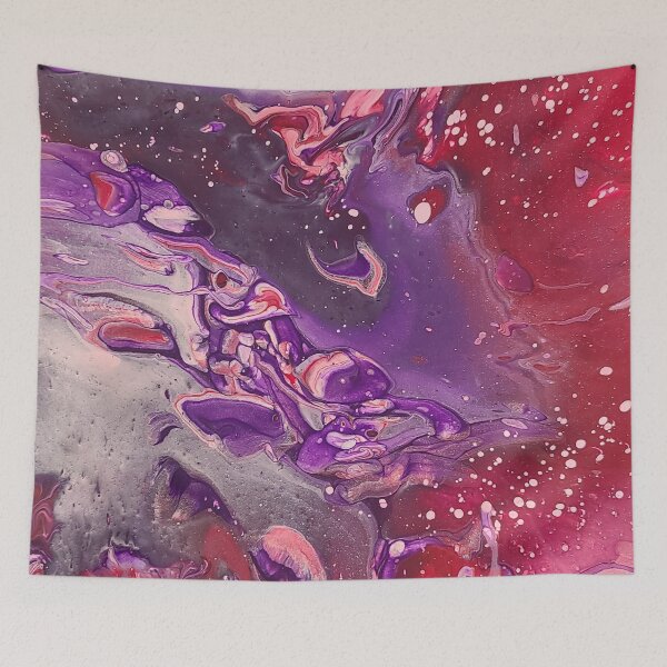 Item preview, Red purple pink dirty pour 2. designed and sold by Kim-Pratt.