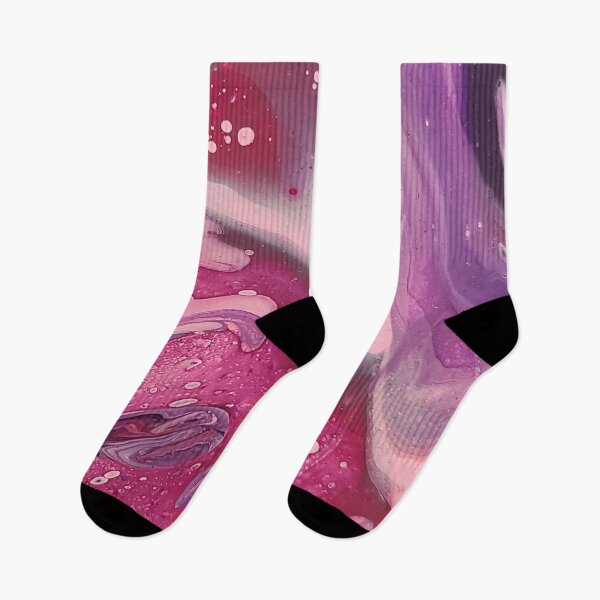 Item preview, Purple pink red dirty pour 3 designed and sold by Kim-Pratt.