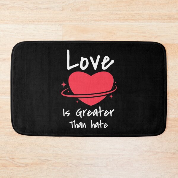 Item preview, Love Is Greater Than Hate | Red Heart designed and sold by Masayakana.
