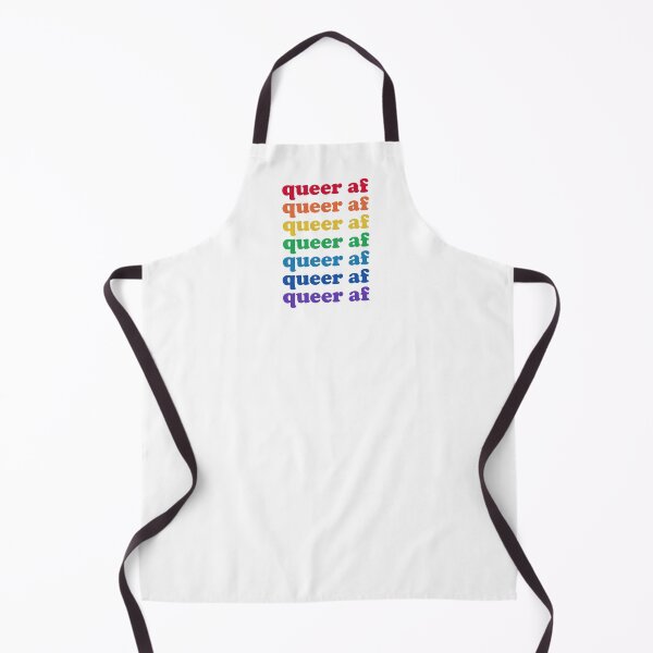 Item preview, Queer AF Rainbow designed and sold by The White Bat.