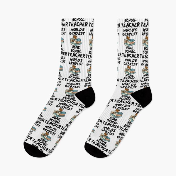 Item preview, World's Okayest Homeschool Teacher, Home School Teaching Learning  designed and sold by BitcoinBros.