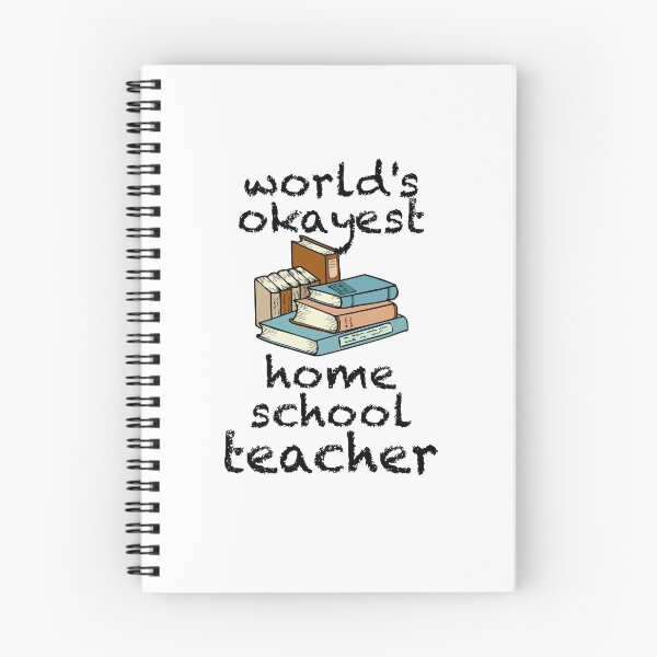Item preview, World's Okayest Homeschool Teacher, Remote teaching designed and sold by BitcoinBros.