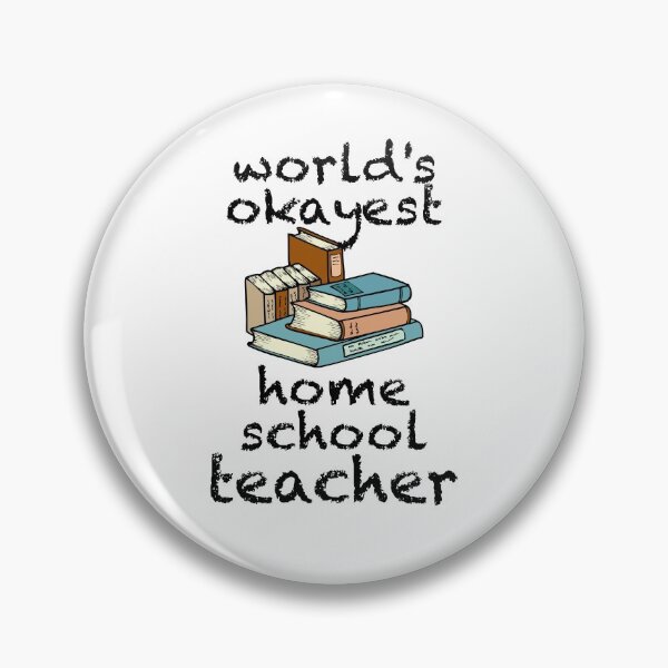 Item preview, World's Okayest Homeschool Teacher, Remote teaching designed and sold by BitcoinBros.