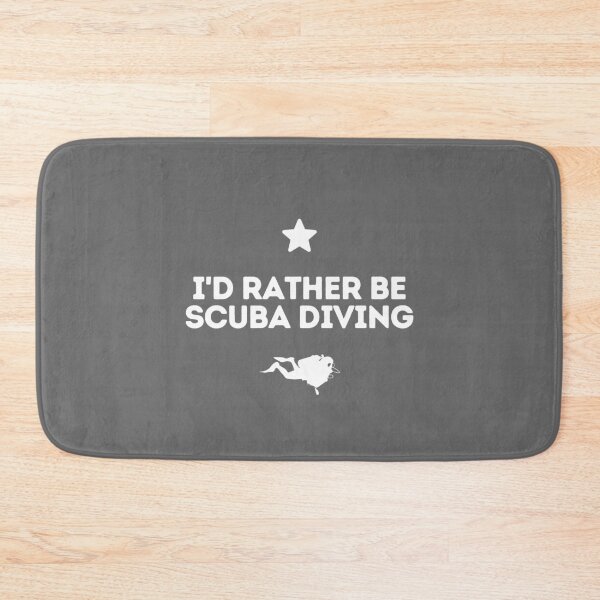 Item preview, I'd Rather Be Scuba Diving designed and sold by StudioAquaLumos.