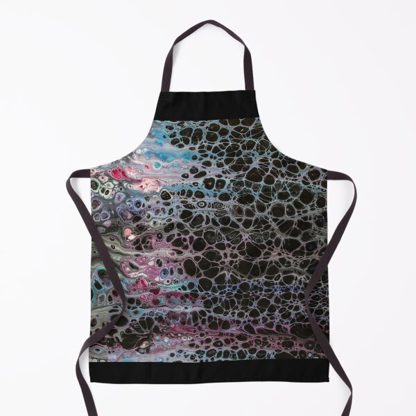Item preview, Abstract acrylic art, colorful vibrant art with black, blue, pink, and purples. designed and sold by KinsleyCole.