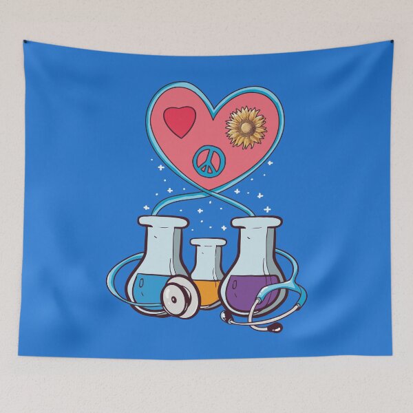 Item preview,  Medical Laboratory Science Heart Cartoon designed and sold by MrEddie10.