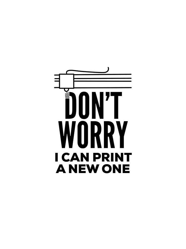 Aperçu 5 sur 5. Robe trapèze avec l'œuvre Funny 3D Printing Quote créée et vendue par HalpinDesign.