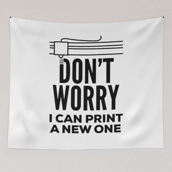 Item preview, Funny 3D Printing Quote designed and sold by HalpinDesign.