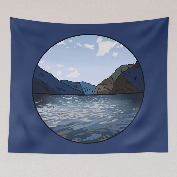 Item preview, Mountain Lake Landcape designed and sold by GyngerGarza.