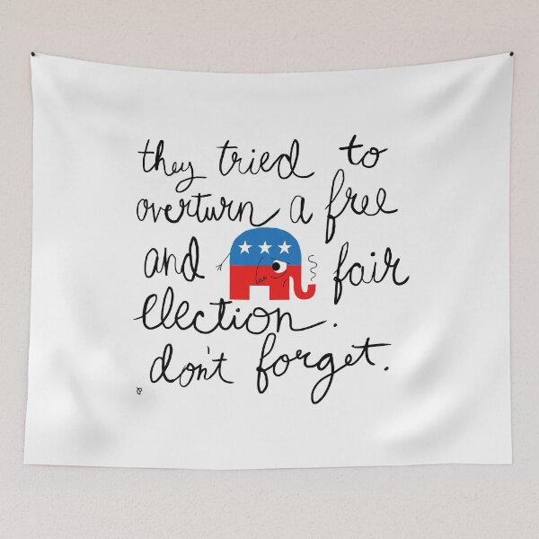 Item preview, They Tried to Overturn the Election designed and sold by Phil Marden.