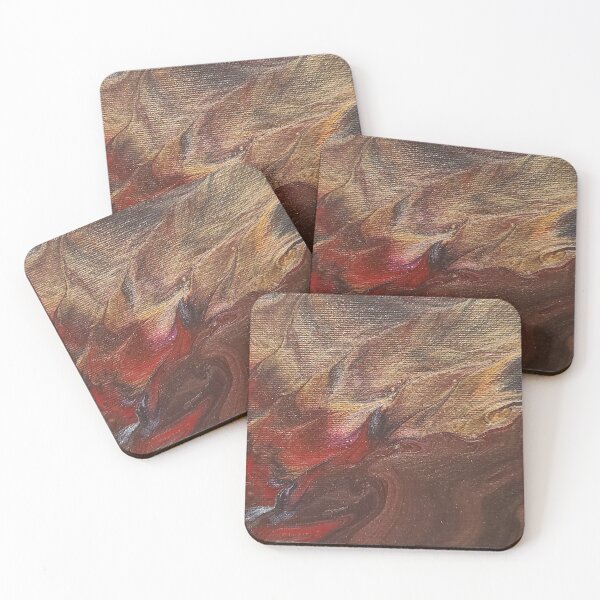 Item preview, Metallic Earth Tone pour designed and sold by Kim-Pratt.