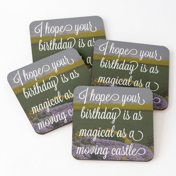 Item preview, Howl's Moving Castle Birthday Card designed and sold by bellatierra.