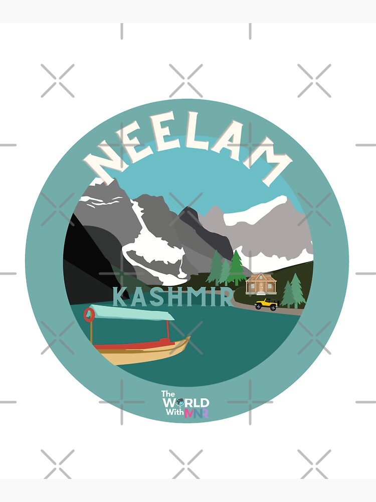 Thumbnail 5 of 5, Tote Bag, Neelam, Kashmir Collection designed and sold by theworldwithmnr.