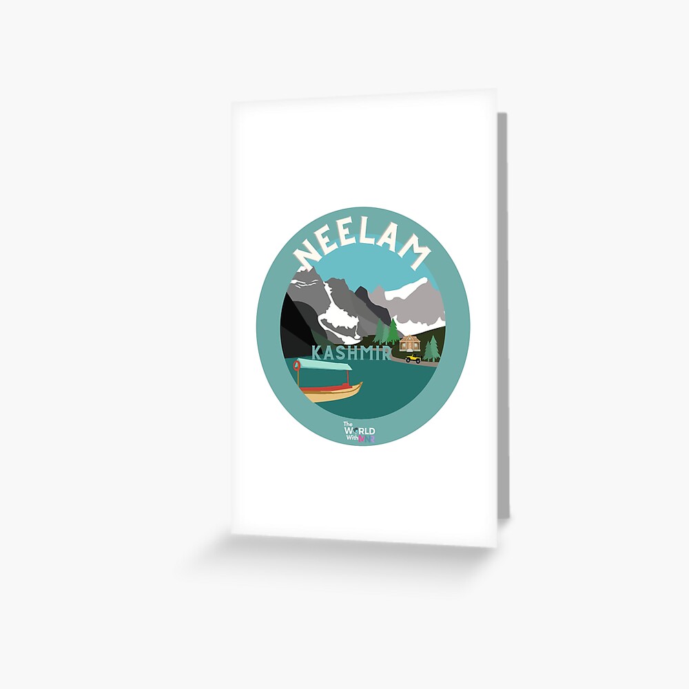 Neelam, Kashmir Collection Greeting Card