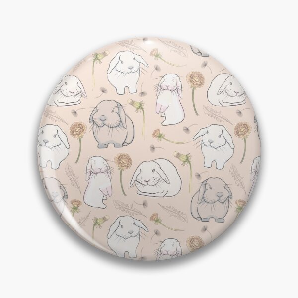 Item preview, Bunny in pink designed and sold by zhSurfaceDesign.
