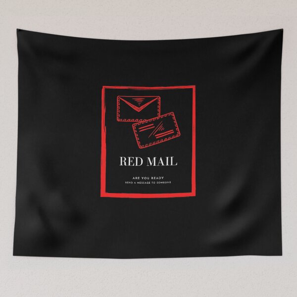 Item preview, Red Mail sed massage to someone  designed and sold by Miniway.
