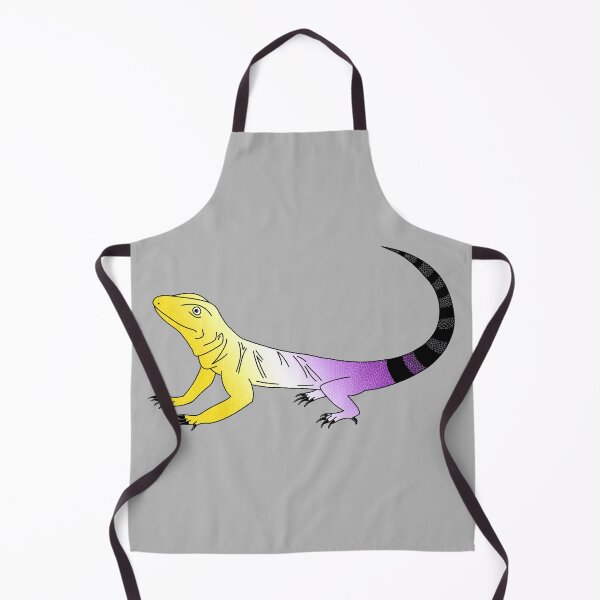 Item preview, Non-Binary Flag Lizard designed and sold by red1215.