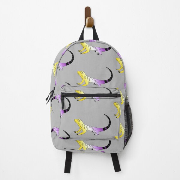 Item preview, Non-Binary Flag Lizard designed and sold by red1215.
