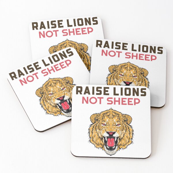 Item preview, Raise Lions Not Sheep designed and sold by Wachi-A.