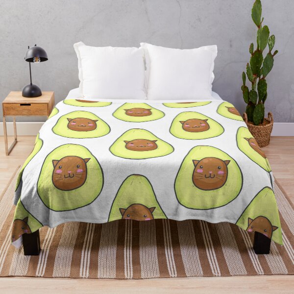 Item preview, avocatto avocado cat cute funny designed and sold by LAST WEEK'S STOLEN AESTHETICS.