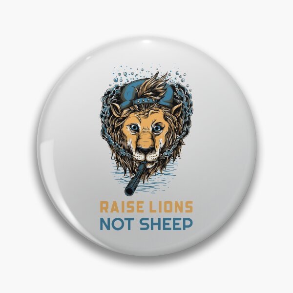 Artikelvorschau, Raise Lions Not Sheep entworfen und verkauft von Wachi-A.