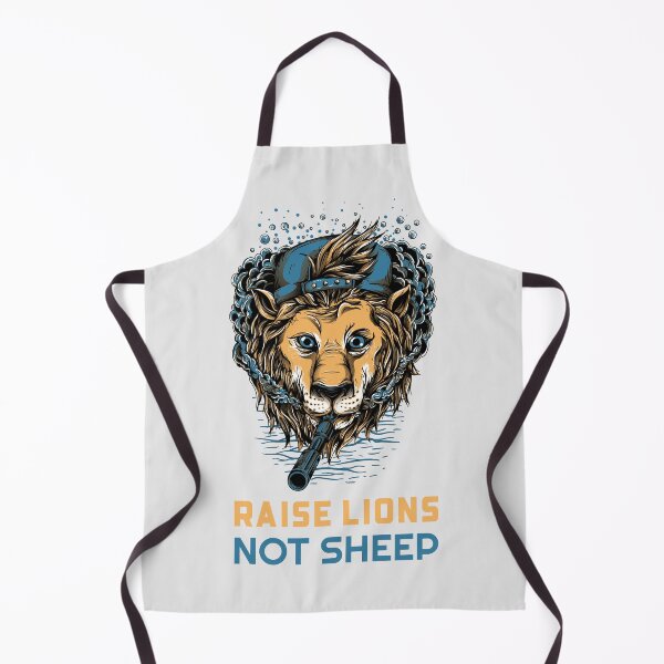 Item preview, Raise Lions Not Sheep designed and sold by Wachi-A.