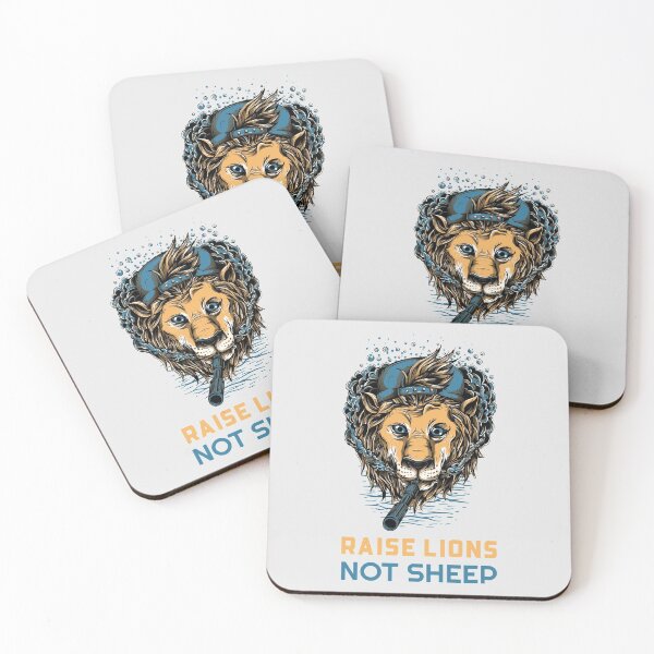 Item preview, Raise Lions Not Sheep designed and sold by Wachi-A.