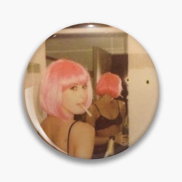 Item preview, Pink Wig Poleroid Aesthetic Cool Vintage Style designed and sold by Ruby Star.