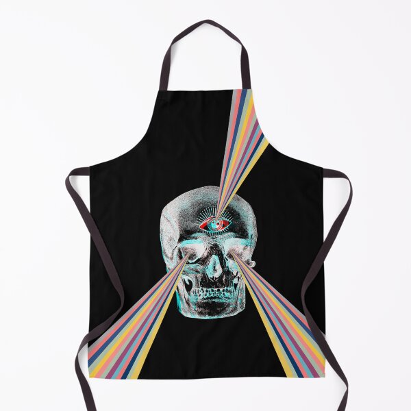 Item preview, Rainbow skull designed and sold by ESCAPZ.