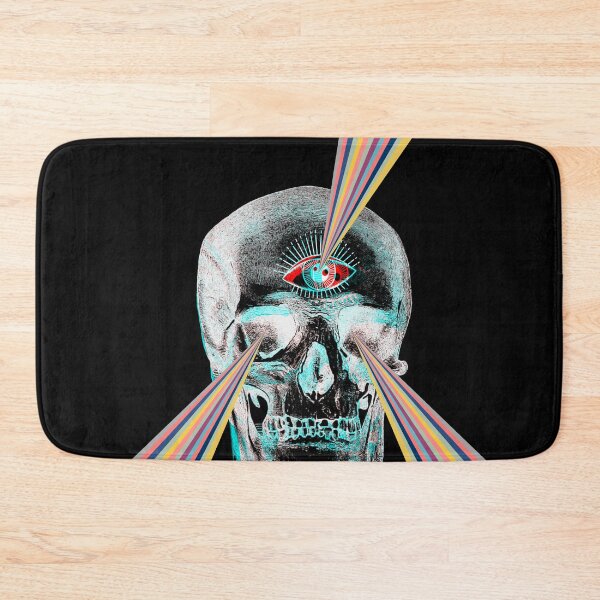 Item preview, Rainbow skull designed and sold by ESCAPZ.