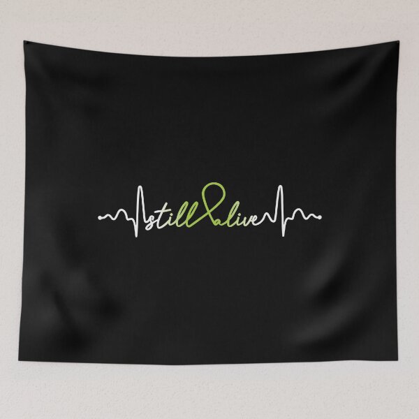 Item preview, Still Alive- Lyme Disease Awareness Gifts for Women Lyme Disease Support Ribbon designed and sold by Awarenessshop.