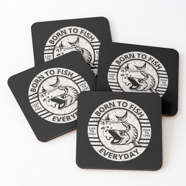 Item preview, Born to Fish Everyday - Live to Fish - Fish to Live designed and sold by Rhu Creations.