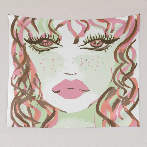 Item preview, Fashion Portrait Watercolor Girl  designed and sold by ShereeNikole.