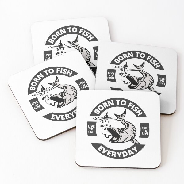 Item preview, Born to Fish Everyday - Live to Fish - Fish to Live designed and sold by Rhu Creations.