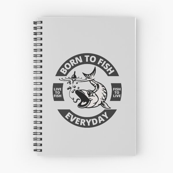 Item preview, Born to Fish Everyday - Live to Fish - Fish to Live designed and sold by Rhu Creations.